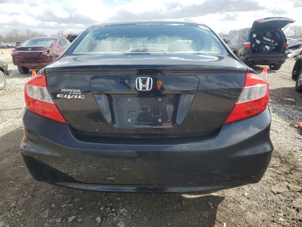 2012 Honda Civic VIN 19XFB2F58CE075351 Copart auction photo, front end damage thumbnail 7