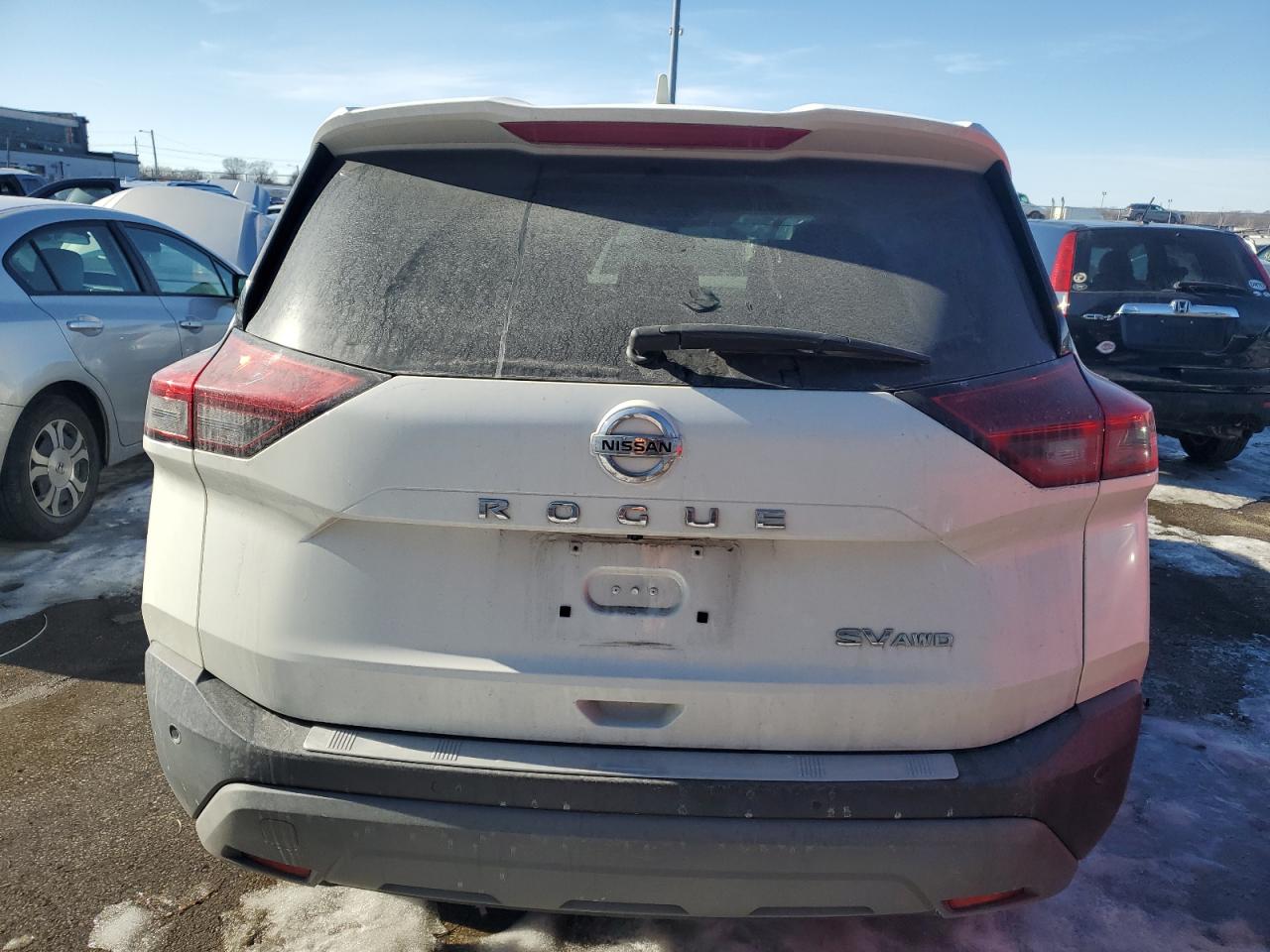 2021 Nissan Rogue VIN 5N1AT3BBXMC721289 Copart auction photo, front end damage thumbnail 6