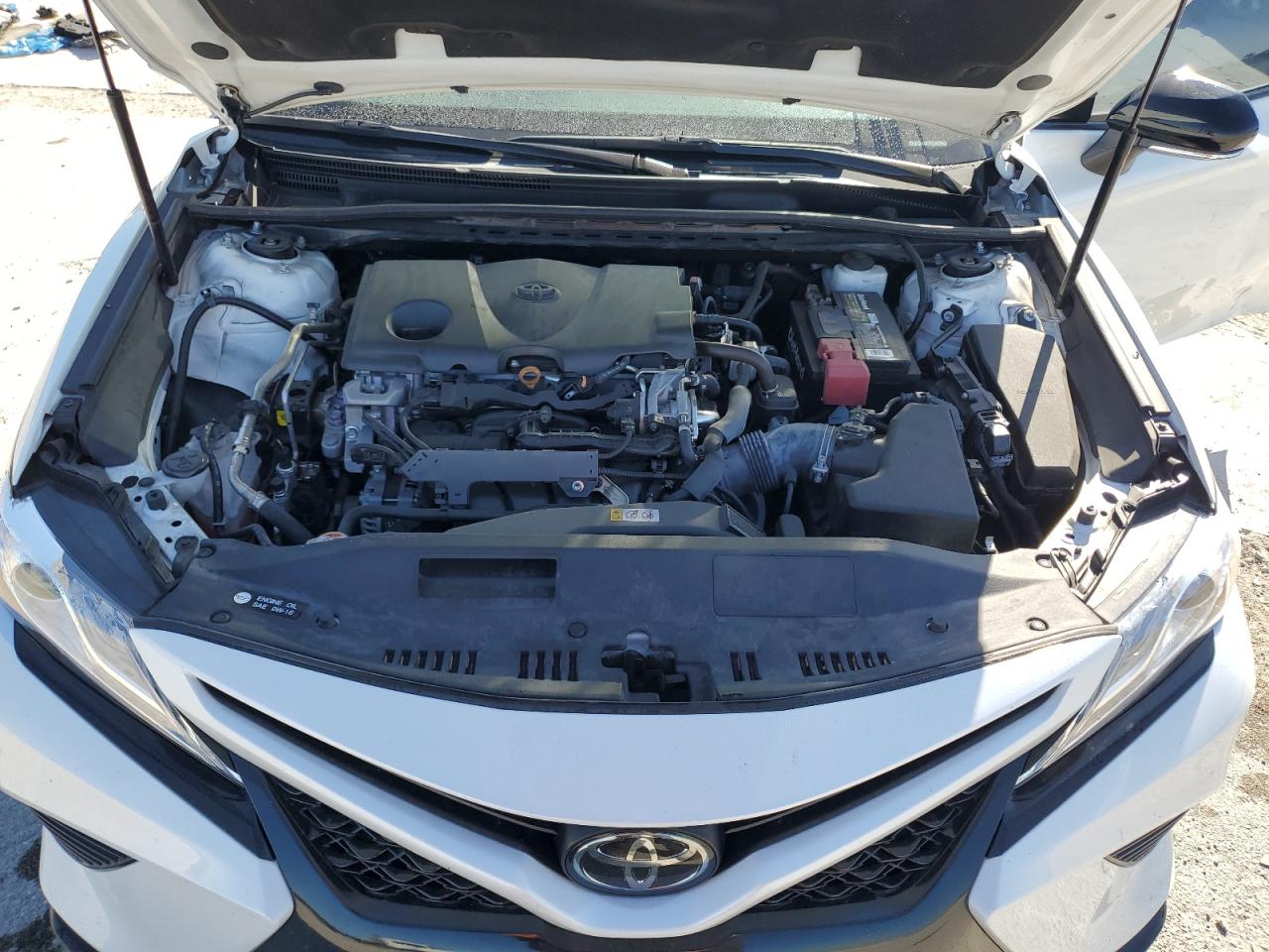 2020 Toyota Camry VIN 4T1K61AKXLU381135 Copart auction photo, rear end / side damage thumbnail 13