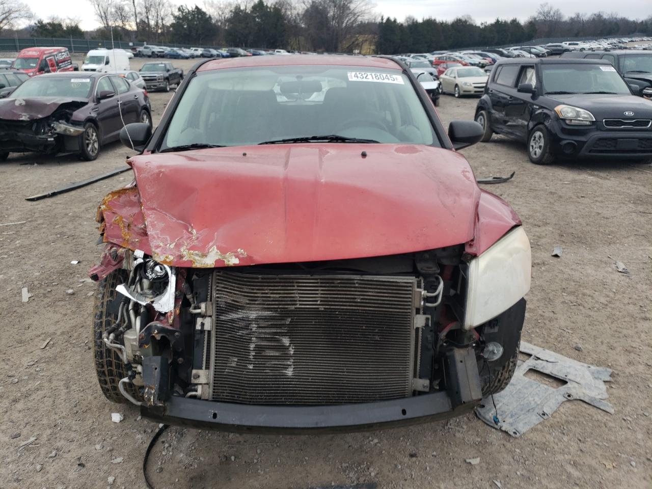 2007 Dodge Caliber VIN 1B3HB48B17D504667 Copart auction photo, front end / minor dent/scratches damage thumbnail 5