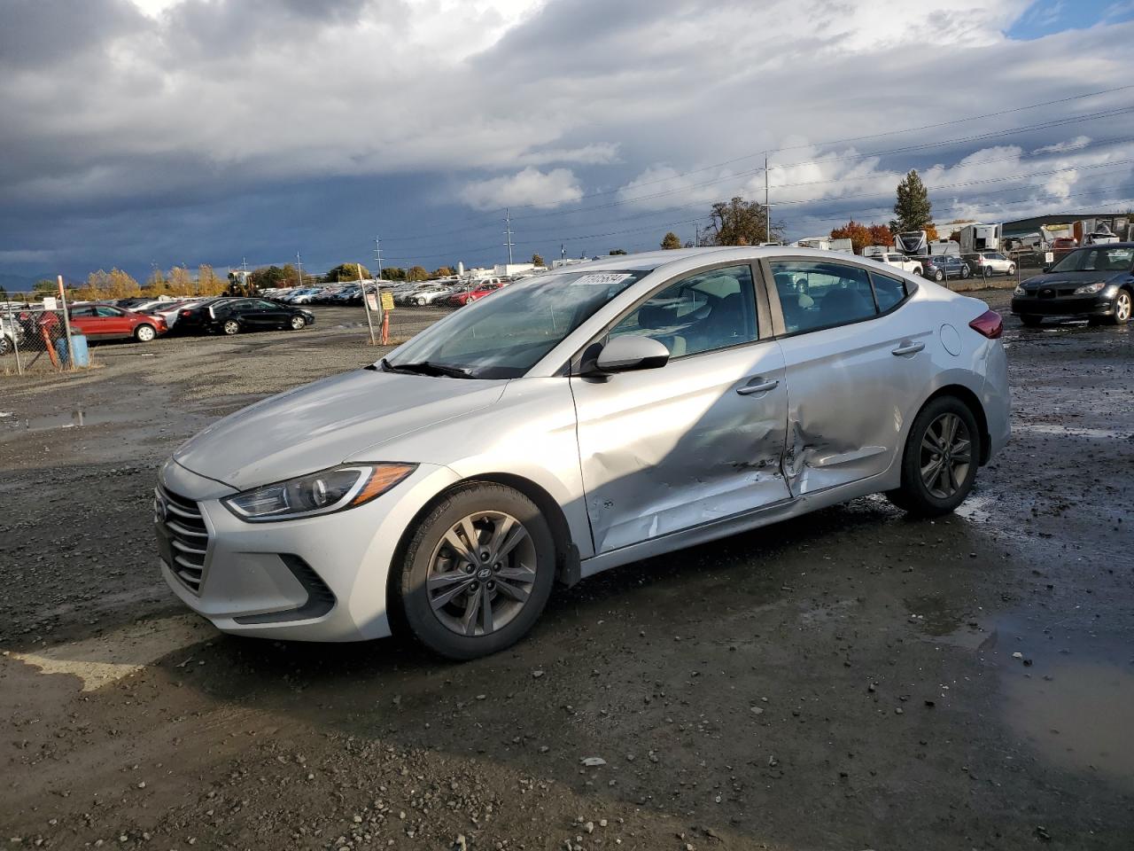 2017 Hyundai Elantra VIN 5NPD84LF4HH072223