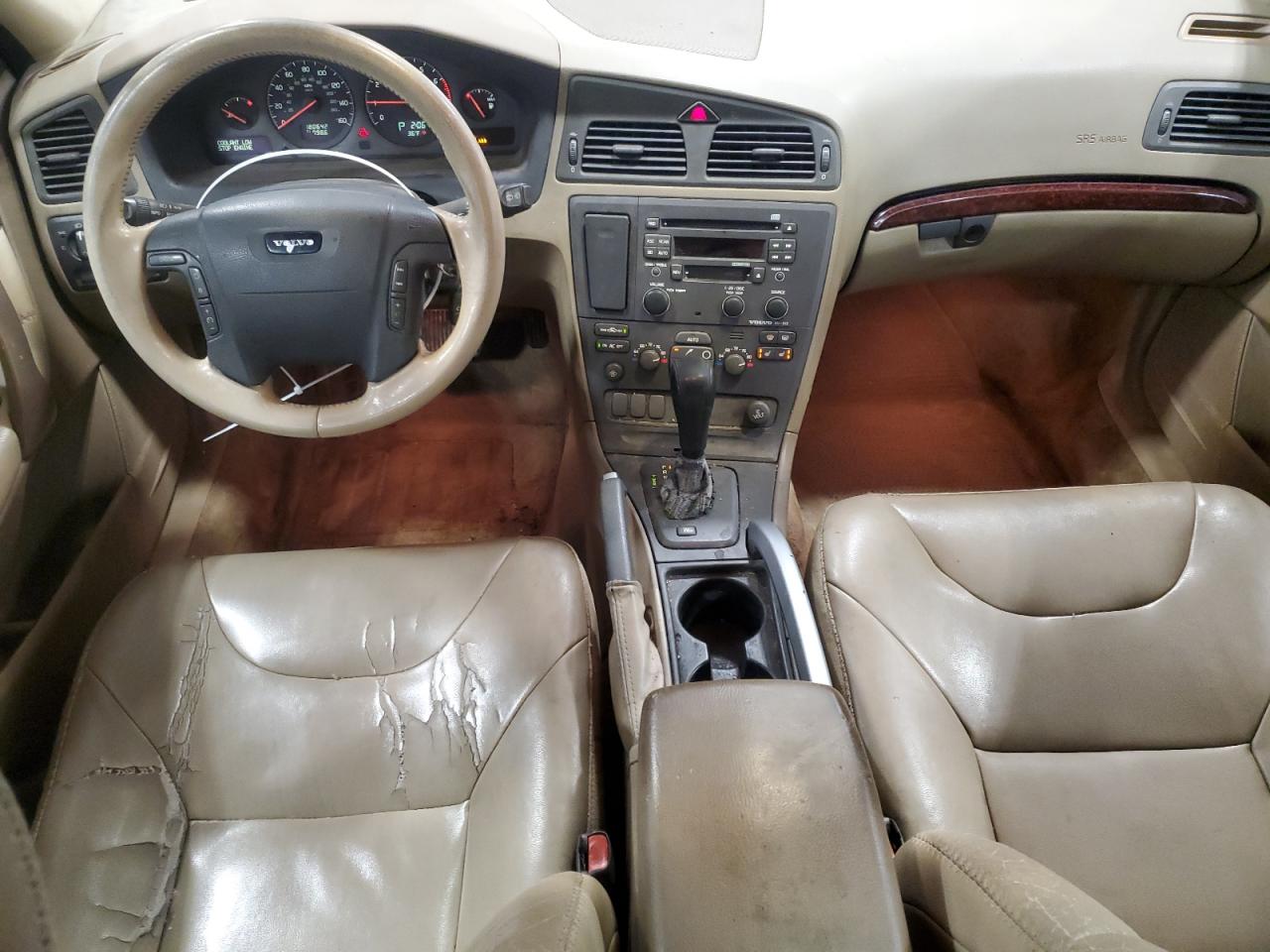 2002 Volvo V70 VIN YV1SZ58DX21073239 Copart auction photo, side damage thumbnail 8
