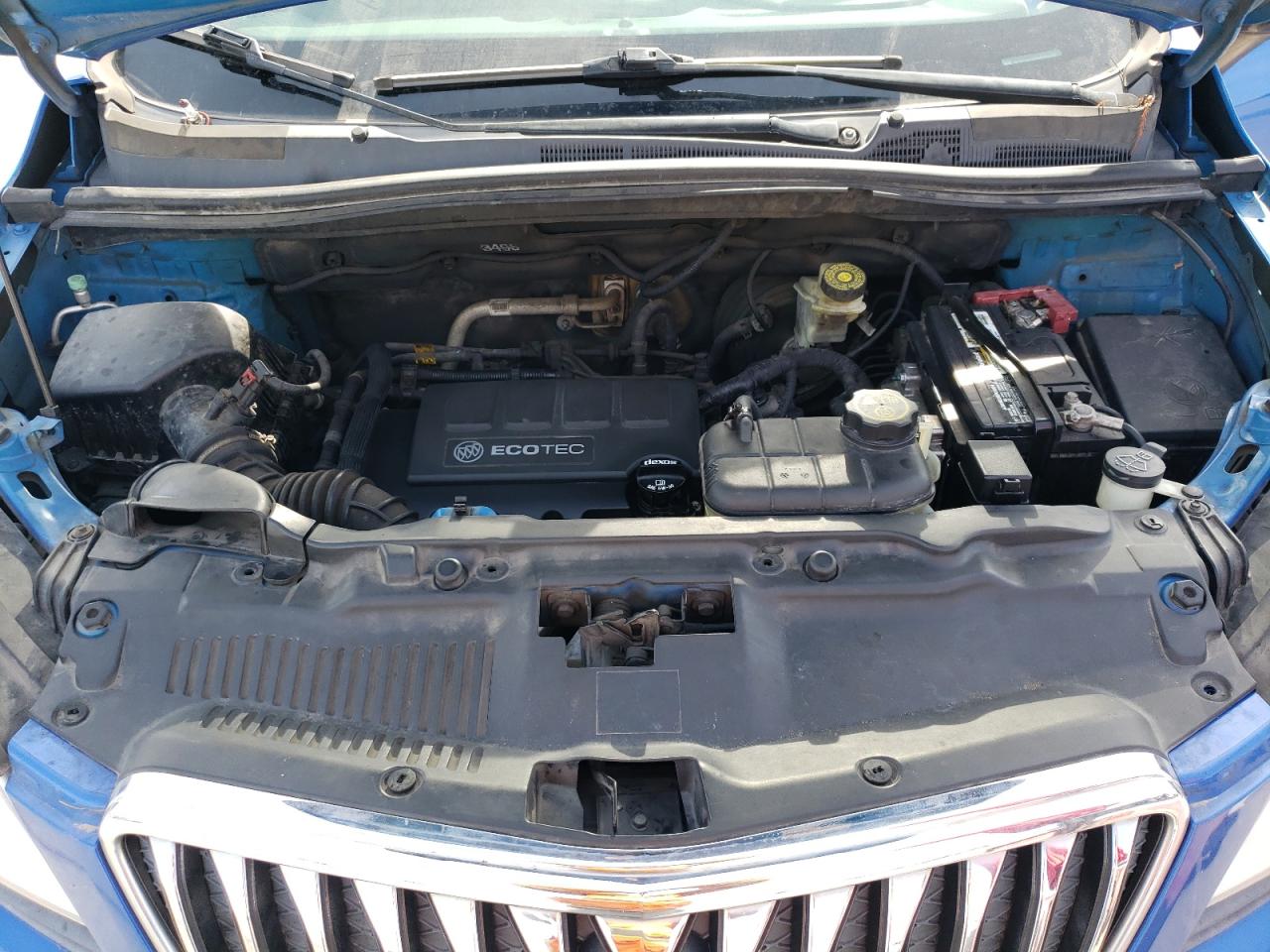 2015 Buick Encore VIN KL4CJASBXFB254627 Copart auction photo, rear end damage thumbnail 13