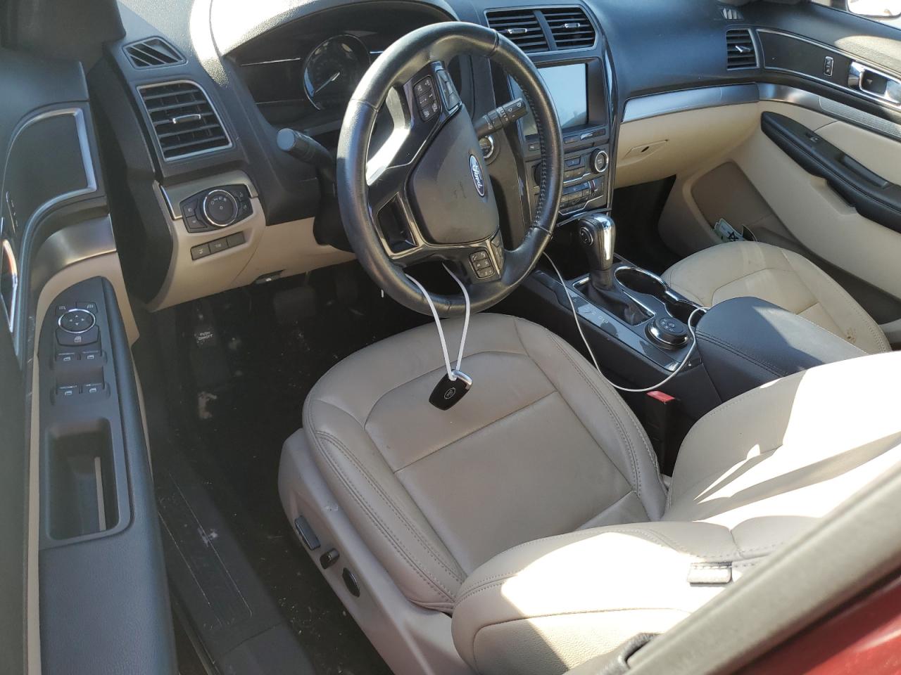 2018 Ford Explorer VIN 1FM5K8D87JGA34519 Copart auction photo, water/flood damage thumbnail 8