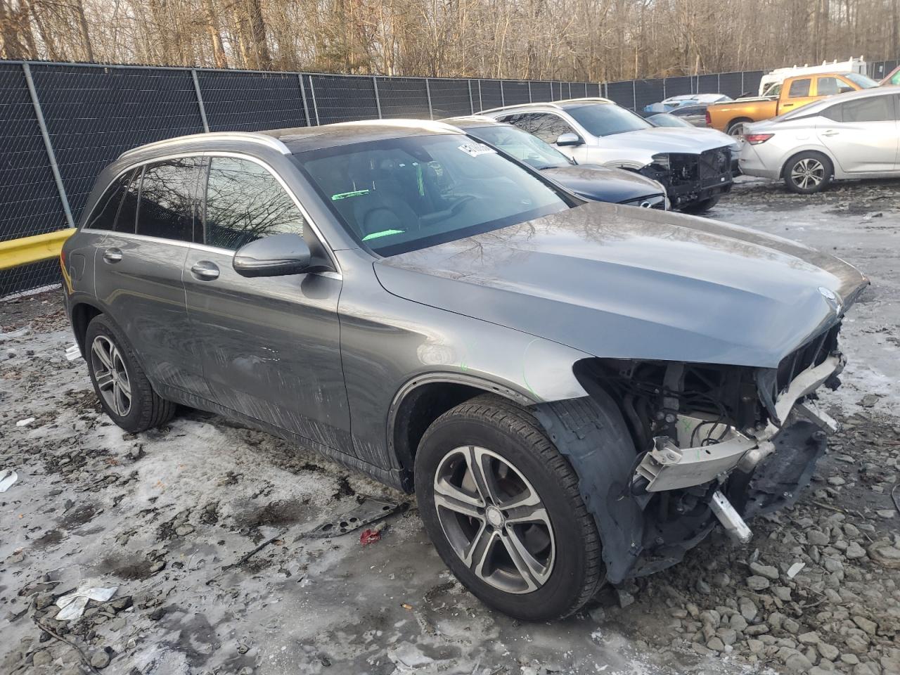 2017 Mercedes-Benz GLC VIN WDC0G4KB9HF117094 Copart auction photo, front end damage thumbnail 4