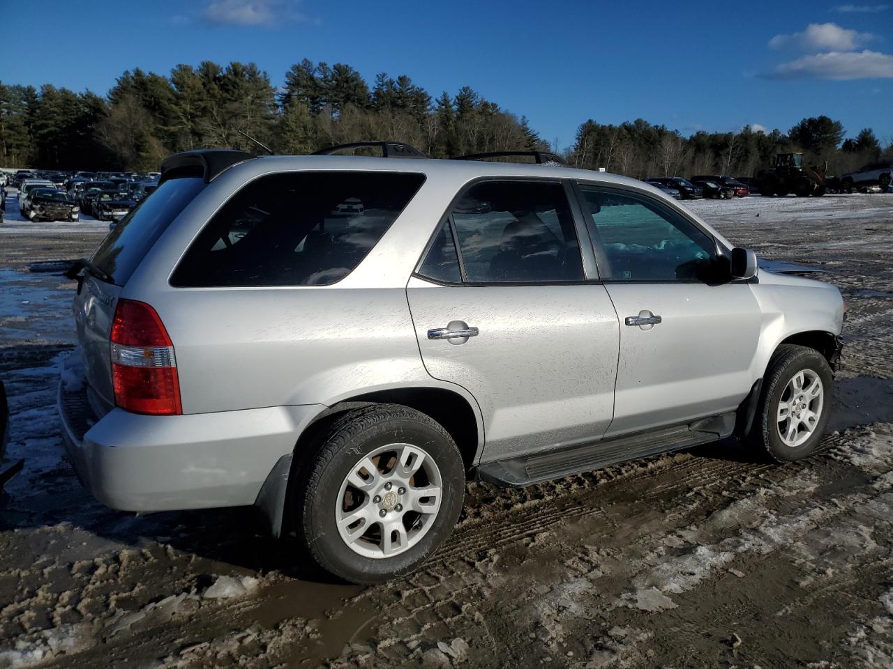 2001 Acura MDX VIN 2HNYD18841H514240 Copart auction photo, front end damage thumbnail 3