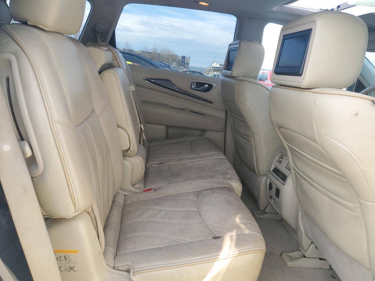 2014 Infiniti QX60 VIN 5N1AL0MM0EC513050 Copart auction photo, front end / undercarriage damage thumbnail 11