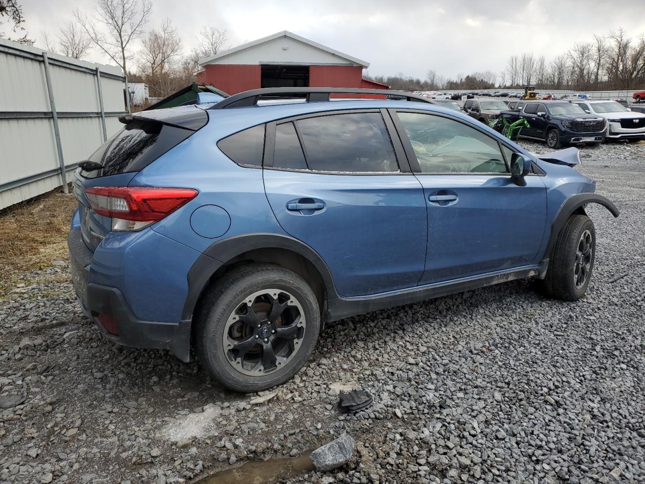 2021 Subaru XV VIN JF2GTAPC3MH664961 Copart auction photo, front end damage thumbnail 3