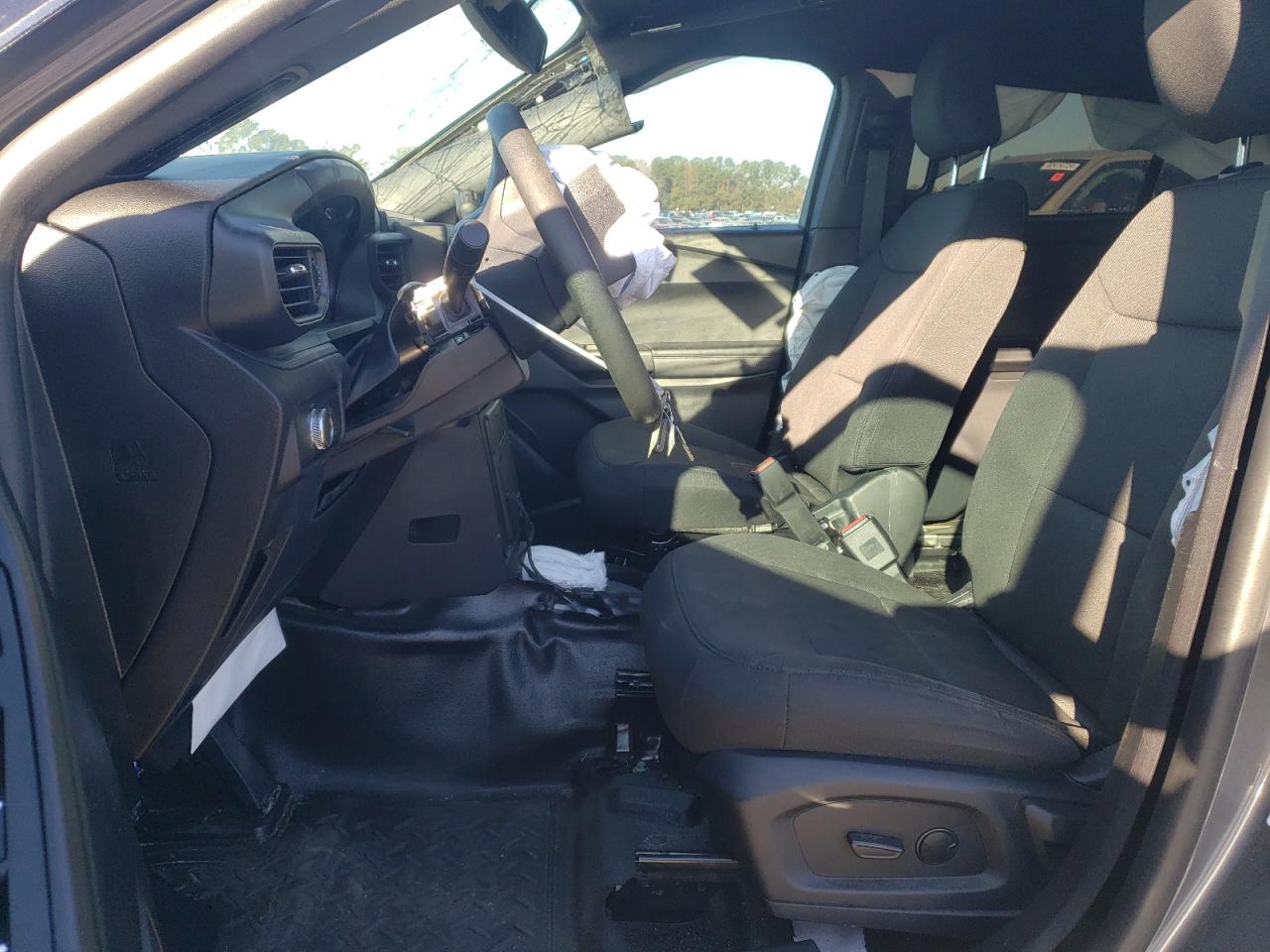 2022 Ford Explorer VIN 1FM5K8AC6NGB37557 Copart auction photo, front end / side damage thumbnail 7