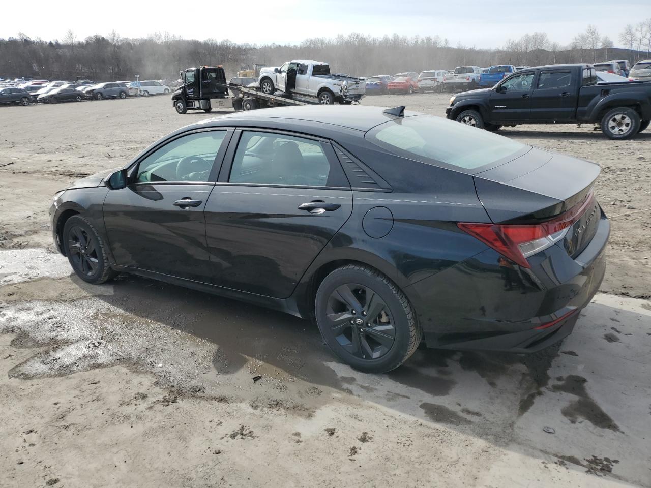 2021 Hyundai Elantra VIN KMHLM4AG0MU095366 Copart auction photo, front end damage thumbnail 2