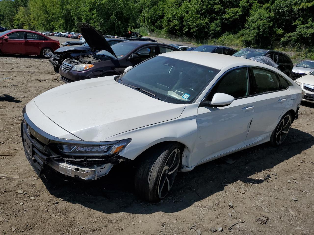 2020 Honda Accord VIN 1HGCV1F30LA077523