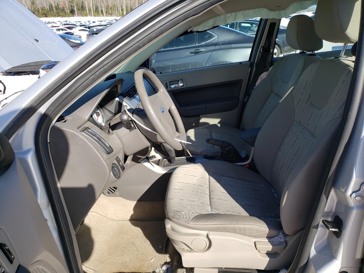2008 Ford Focus VIN 1FAHP35NX8W254365 Copart auction photo, undercarriage / front end damage thumbnail 7
