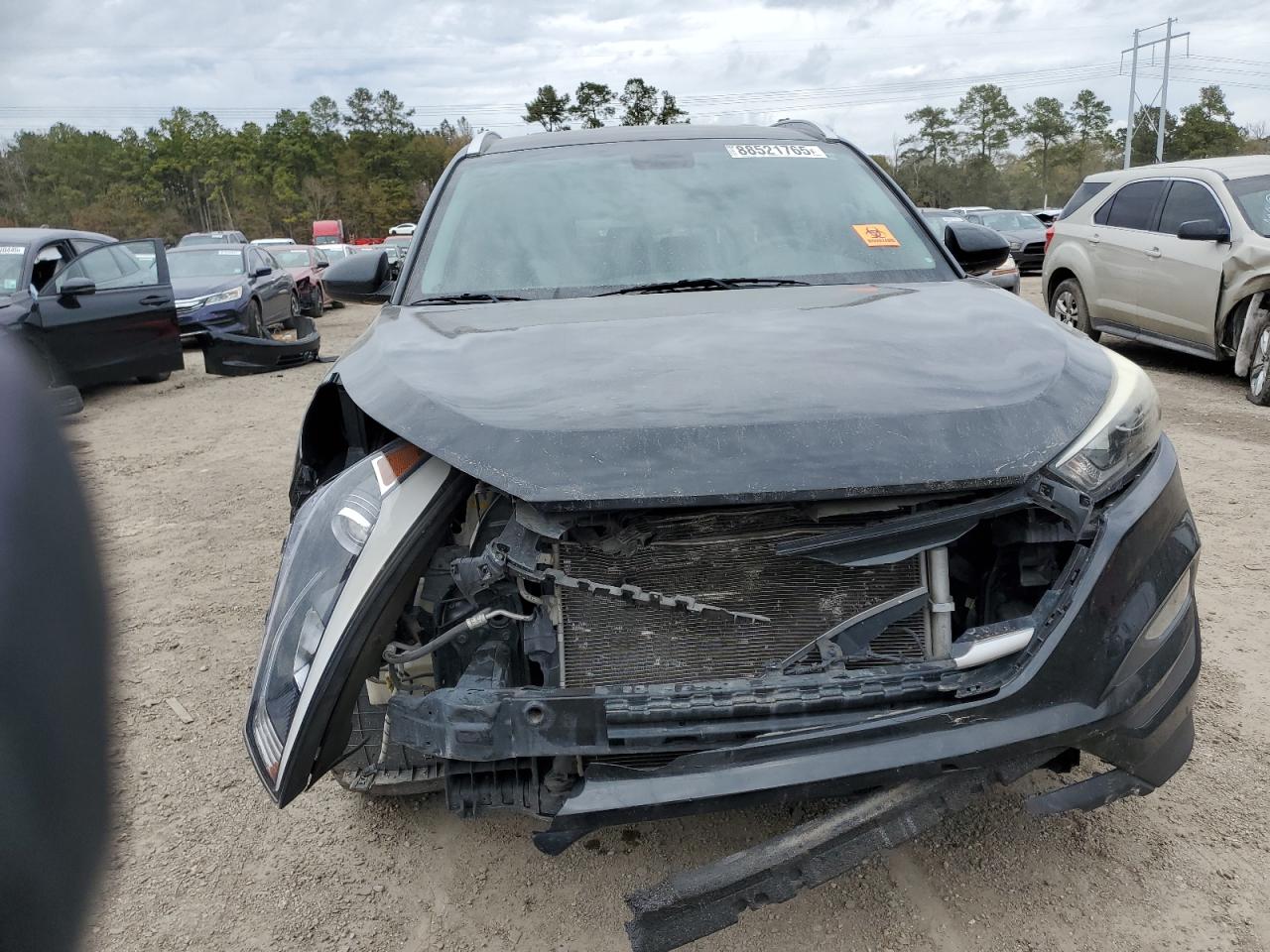 2017 Hyundai Tucson VIN KM8J33A45HU468126 Copart auction photo, front end damage thumbnail 5