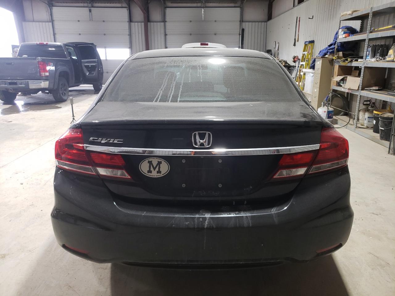 2014 Honda Civic VIN 2HGFB2F54EH520693 Copart auction photo, front end damage thumbnail 6