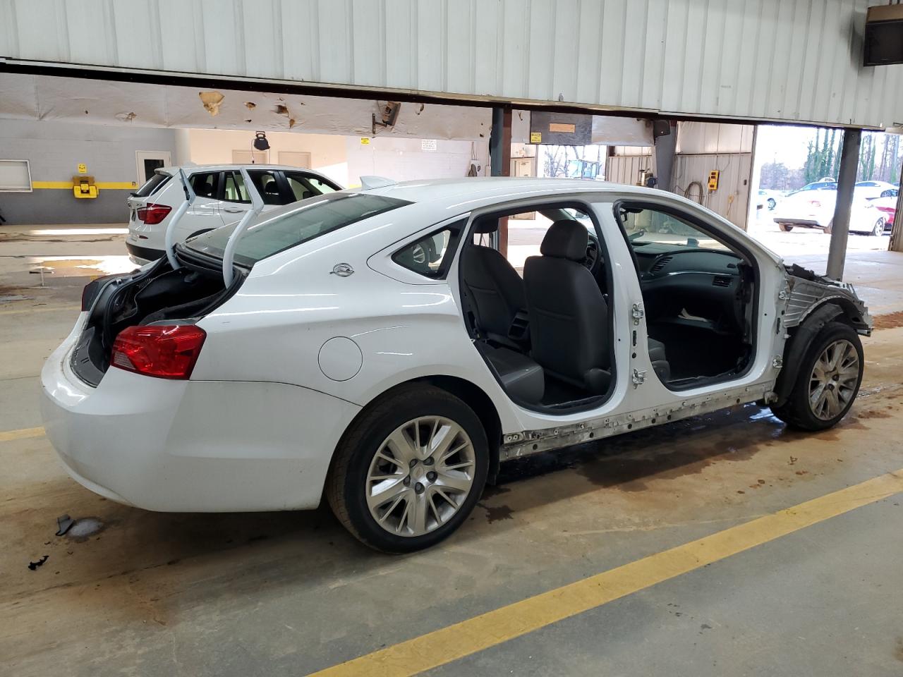 2018 Chevrolet Impala VIN 2G11X5SA7J9165871 Copart auction photo, all over / stripped damage thumbnail 3