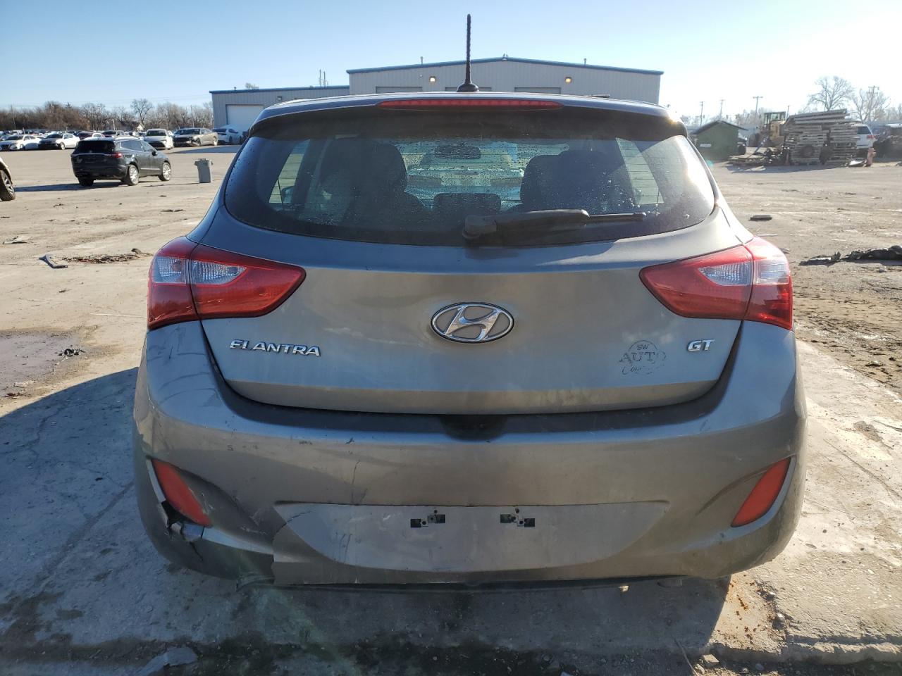 2017 Hyundai Elantra VIN KMHD35LH9HU379779 Copart auction photo, rear end / minor dent/scratches damage thumbnail 6