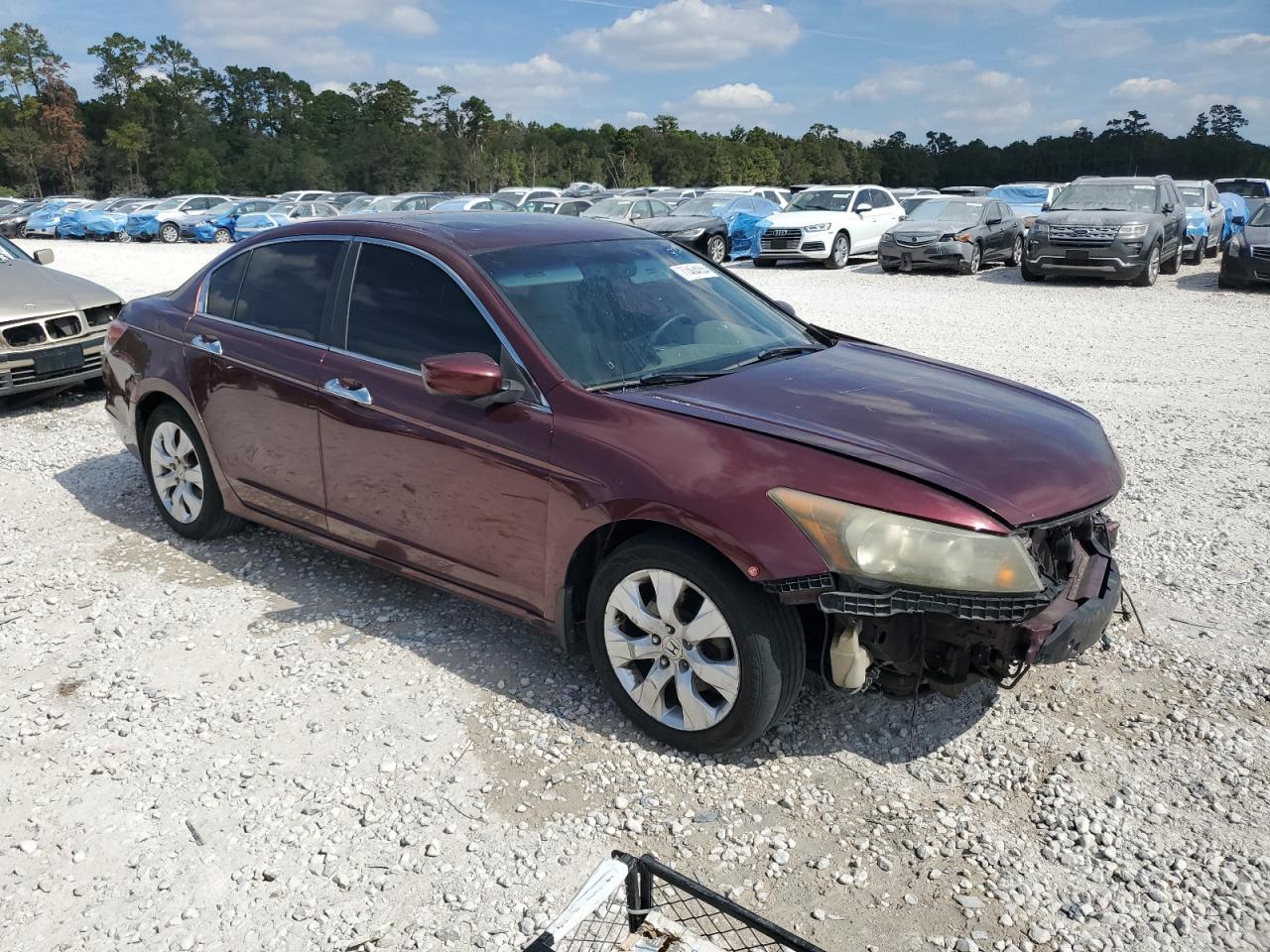 2008 Honda Accord VIN 1HGCP36898A008340 Copart auction photo, front end damage thumbnail 4