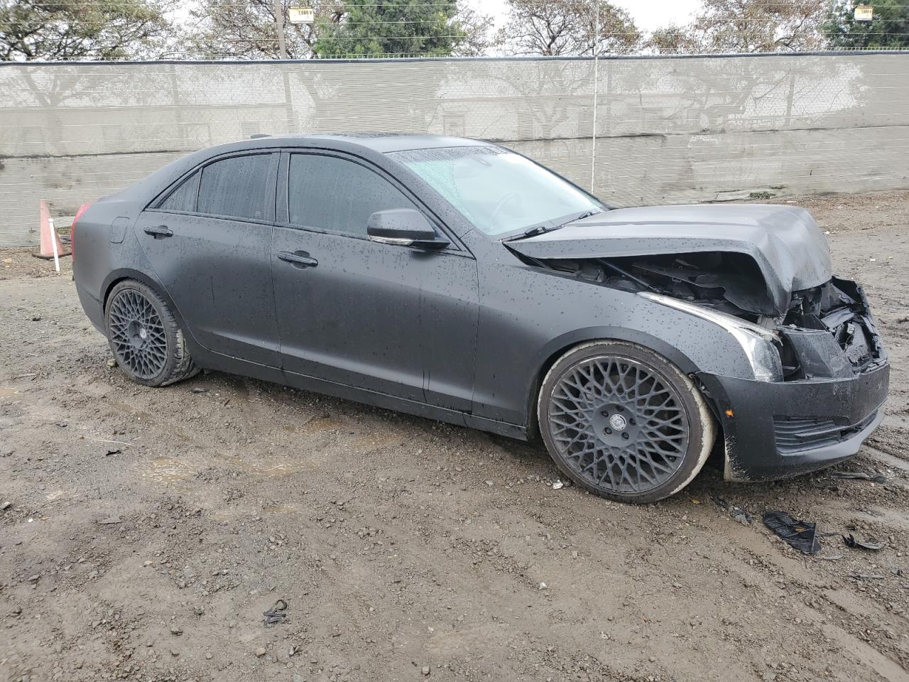 2015 Cadillac ATS VIN 1G6AB5RX6F0120411 Copart auction photo, front end damage thumbnail 4