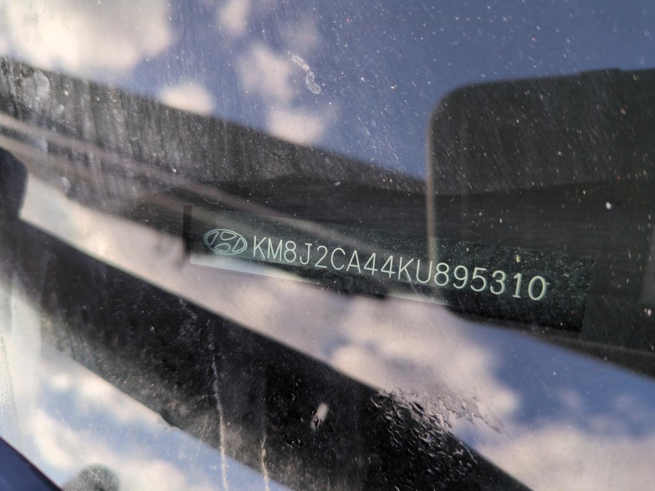 2019 Hyundai Tucson VIN KM8J2CA44KU895310 Copart auction photo, front end damage thumbnail 12