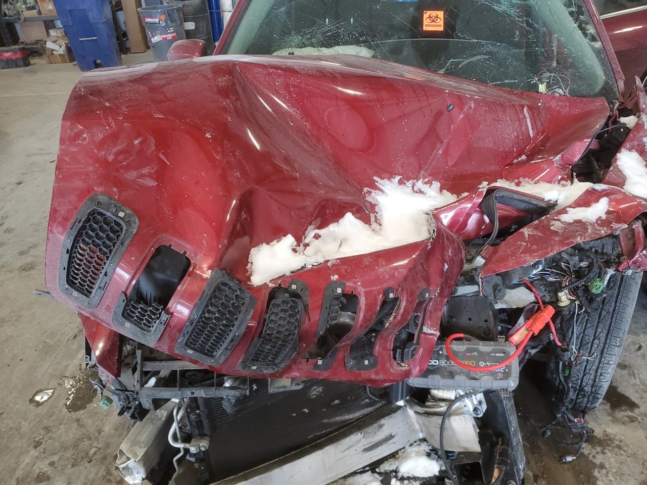 2015 Jeep Grand Cherokee VIN 1C4PJLCB3FW580067 Copart auction photo, front end / rear end damage thumbnail 13