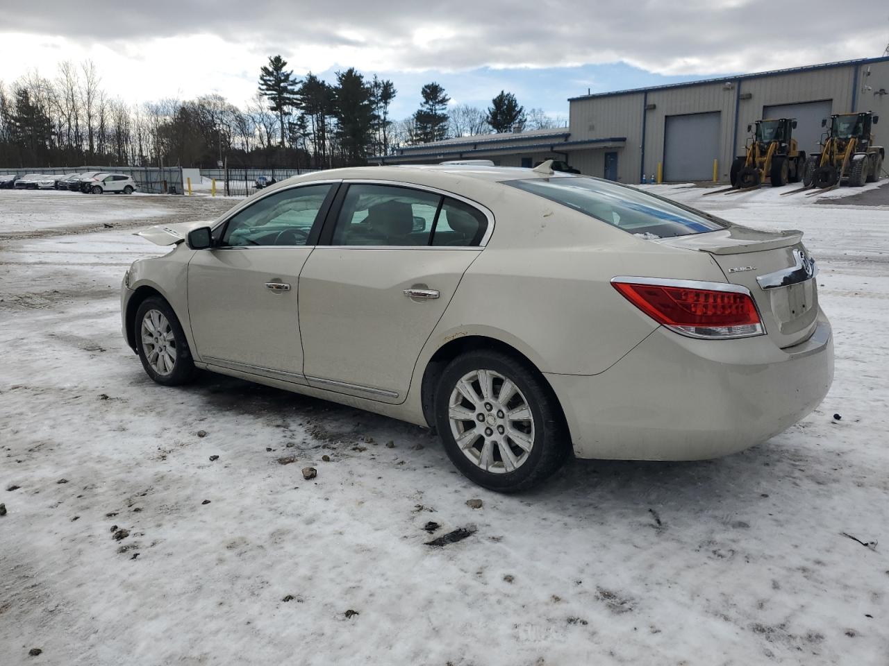 2013 Buick LaCrosse VIN 1G4GA5ER7DF262869 Copart auction photo, front end / side damage thumbnail 2