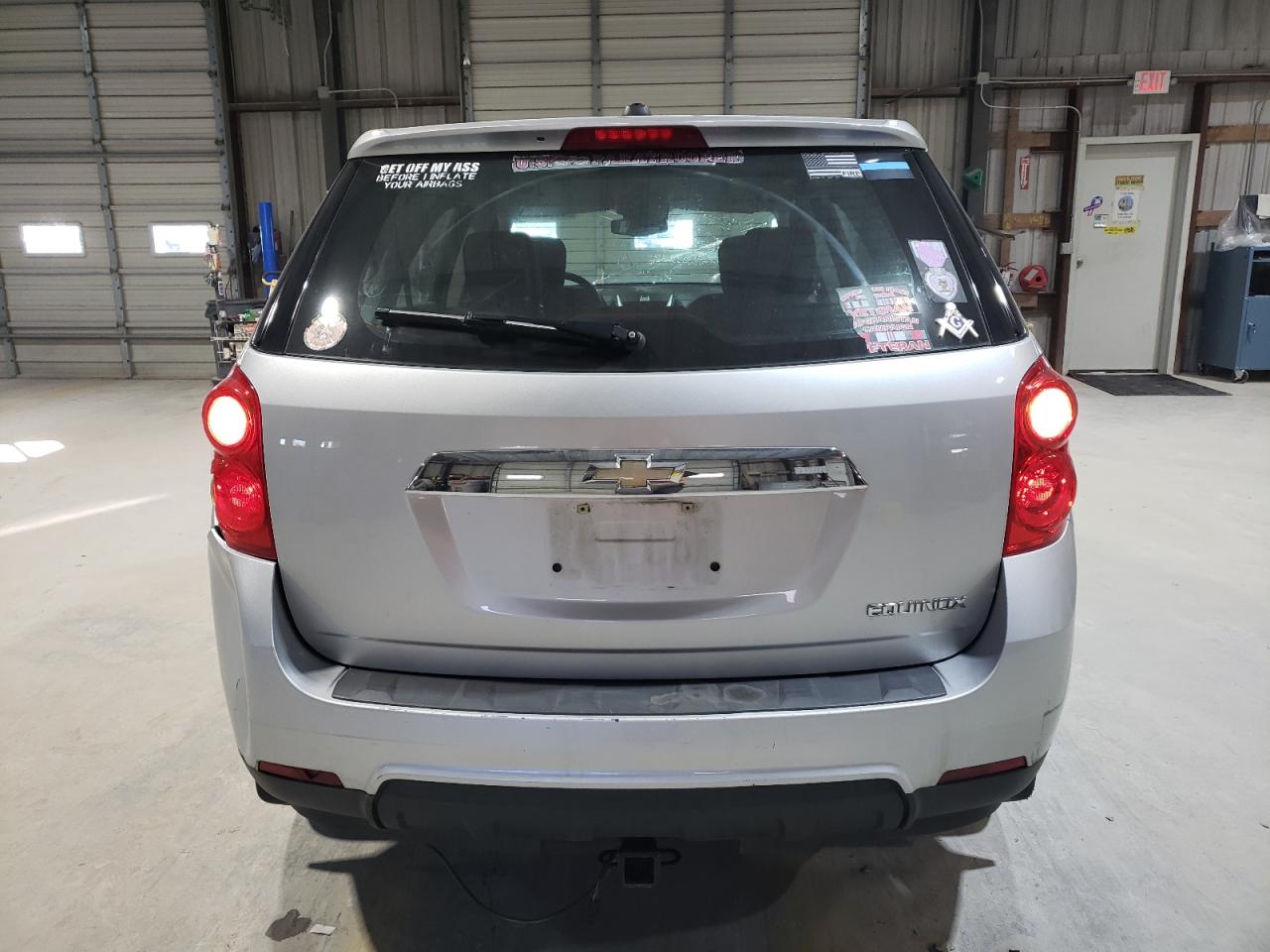 2015 Chevrolet Equinox VIN 2GNALAEK4F1180714 Copart auction photo, rear end / front end damage thumbnail 6