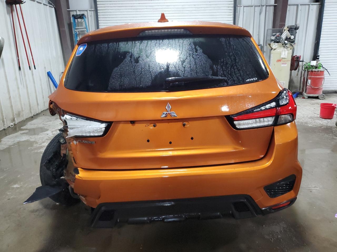 2020 Mitsubishi Outlander VIN JA4AR3AU3LU010851 Copart auction photo, rear end damage thumbnail 6