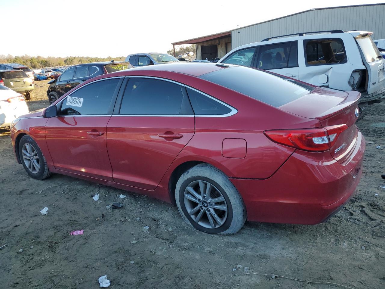 2017 Hyundai Sonata VIN 5NPE24AF4HH497630 Copart auction photo, mechanical damage thumbnail 2