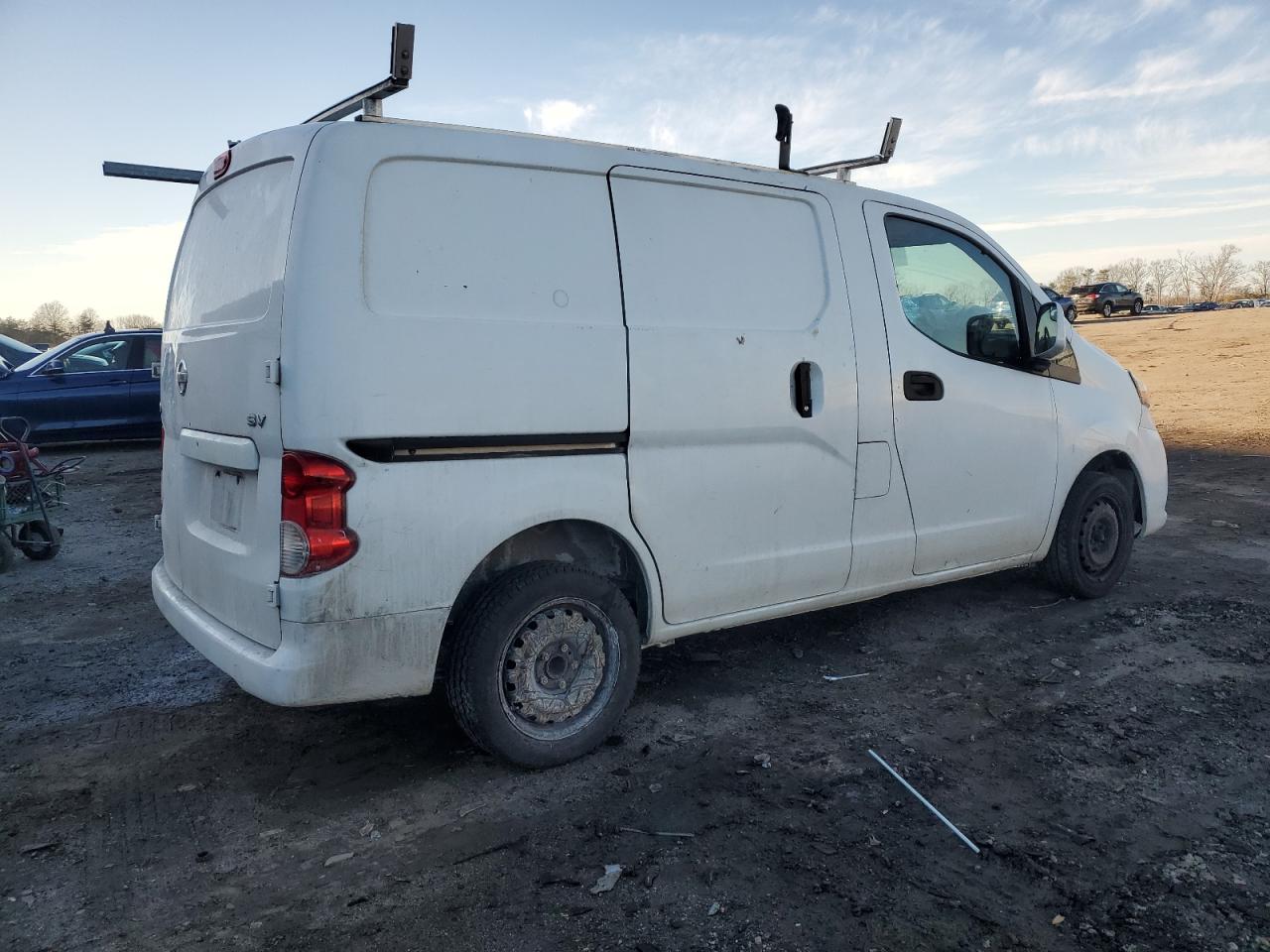2014 Nissan NV VIN 3N6CM0KN2EK701694 Copart auction photo, front end / undercarriage damage thumbnail 3