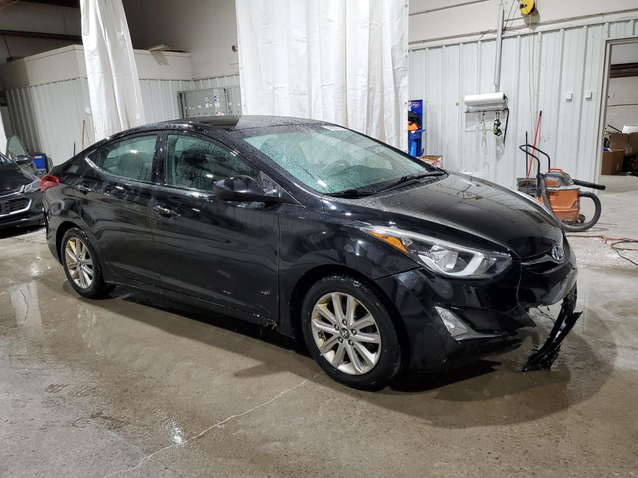 2015 Hyundai Elantra VIN 5NPDH4AE3FH621224 Copart auction photo, front end damage thumbnail 4