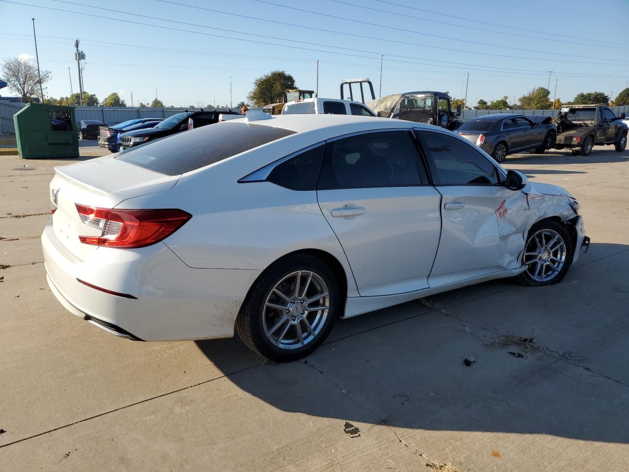 2020 Honda Accord VIN 1HGCV1F1XLA062767 Copart auction photo, front end / mechanical damage thumbnail 3