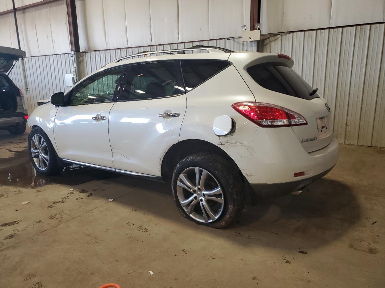 2012 Nissan Murano VIN JN8AZ1MW0CW230397 Copart auction photo, front end / top/roof damage thumbnail 2