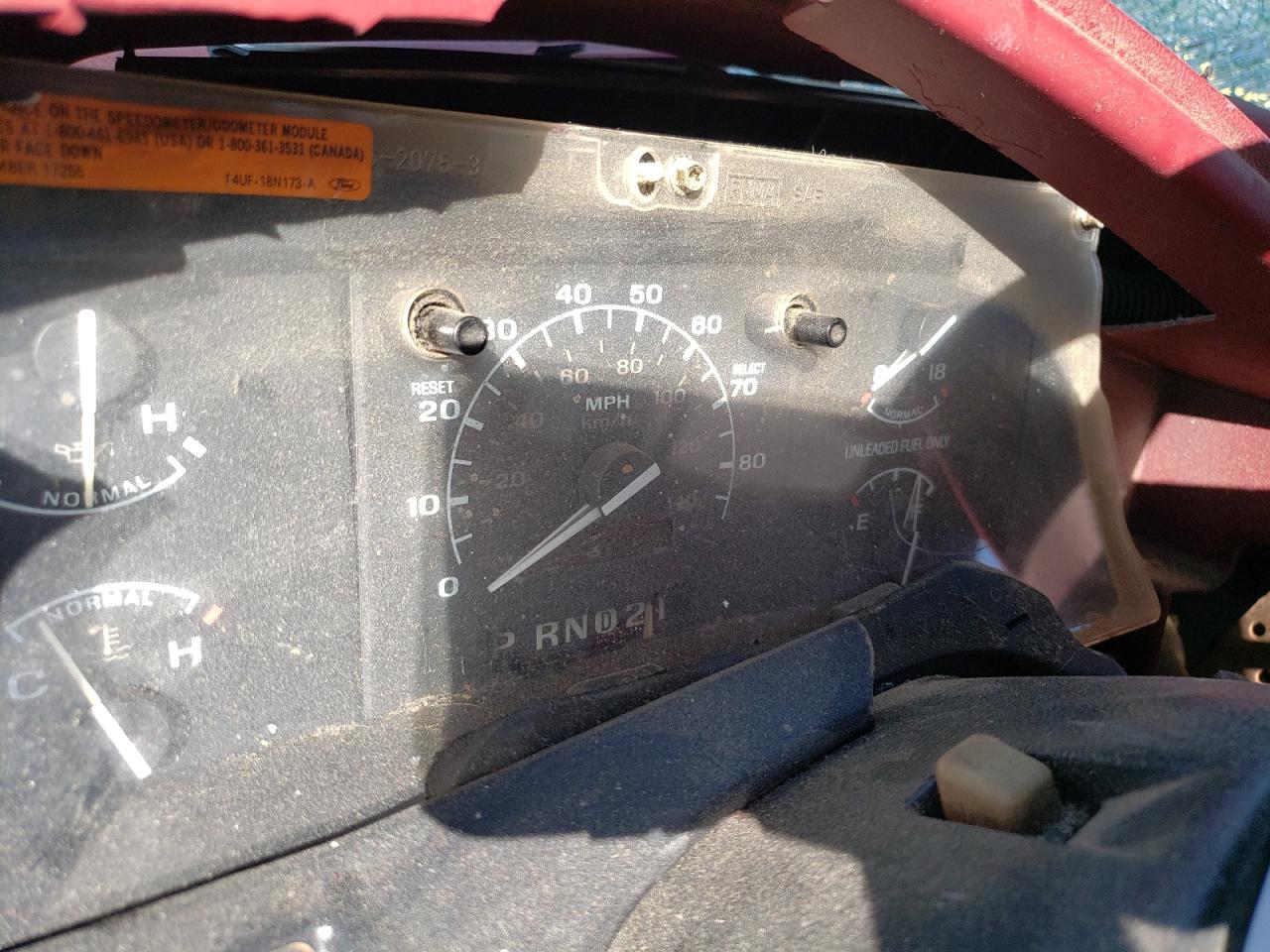 1996 Ford F-150 VIN 1FTEF14N2TLB43650 Copart auction photo, all over damage thumbnail 8