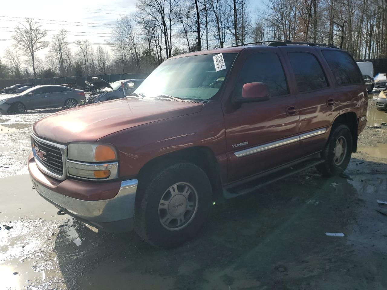 2001 GMC Yukon VIN 1GKEK13T21R173130 - Copart auction photo