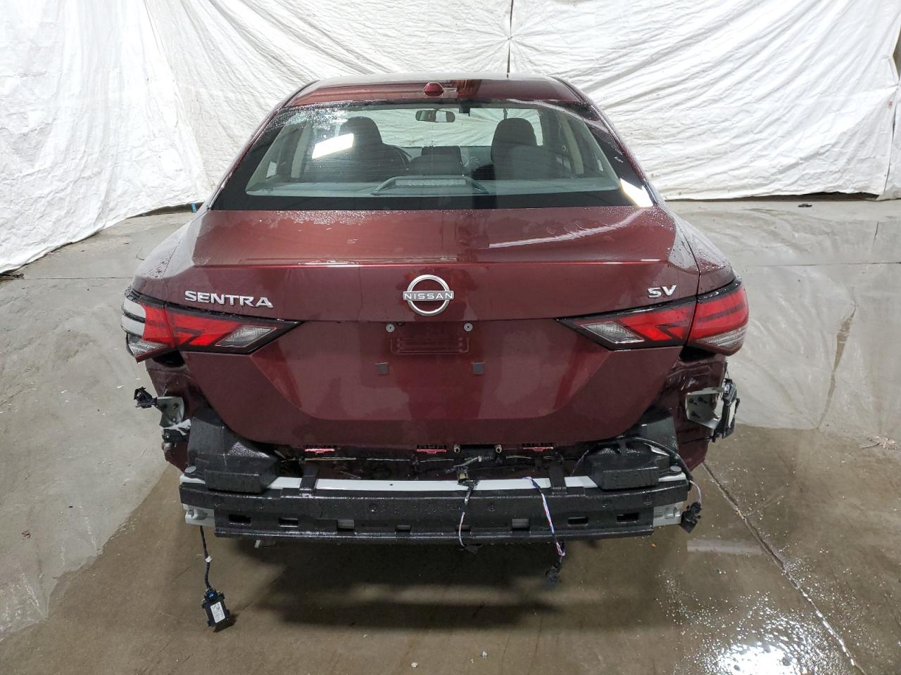 2024 Nissan Sentra VIN 3N1AB8CV3RY345436 Copart auction photo, rear end / front end damage thumbnail 6
