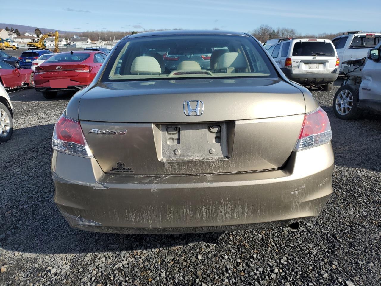 2009 Honda Accord VIN 1HGCP26449A010201 Copart auction photo, front end damage thumbnail 6