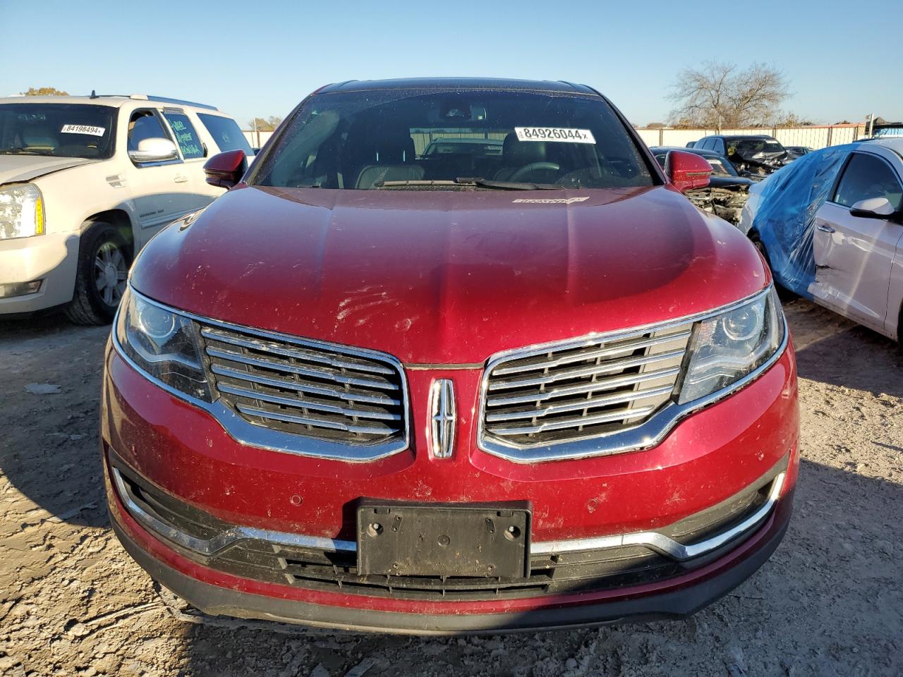2018 Lincoln MKX VIN 2LMPJ8LR6JBL41956 Copart auction photo, front end damage thumbnail 5