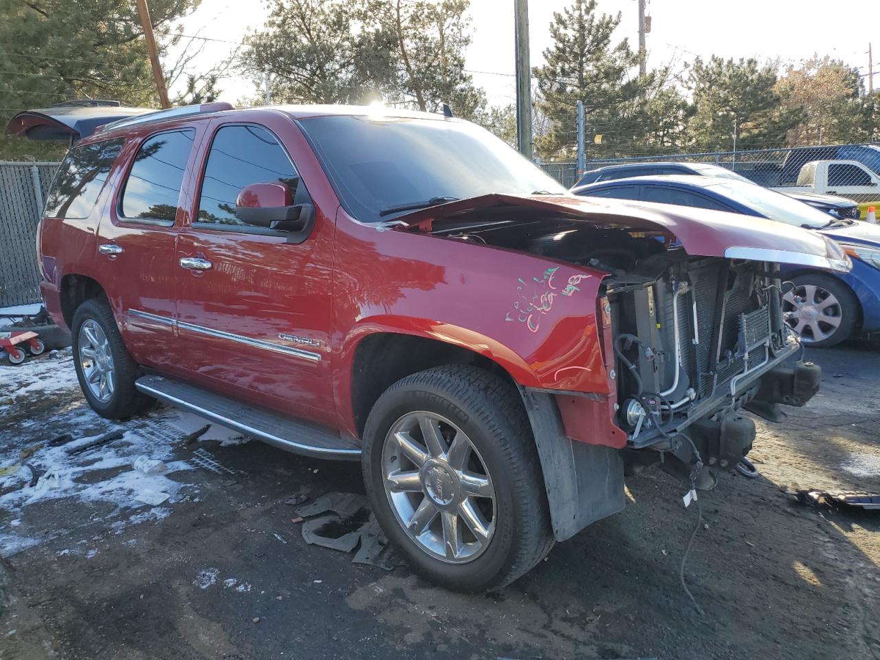 2013 GMC Yukon VIN 1GKS2EEF8DR362676 Copart auction photo, front end damage thumbnail 4