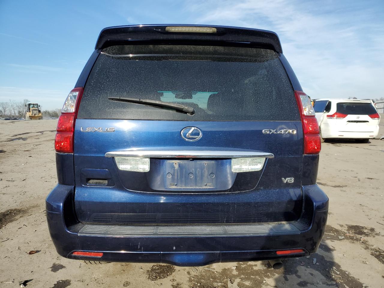 2008 Lexus GX VIN JTJBT20X080157903 Copart auction photo, front end / side damage thumbnail 6