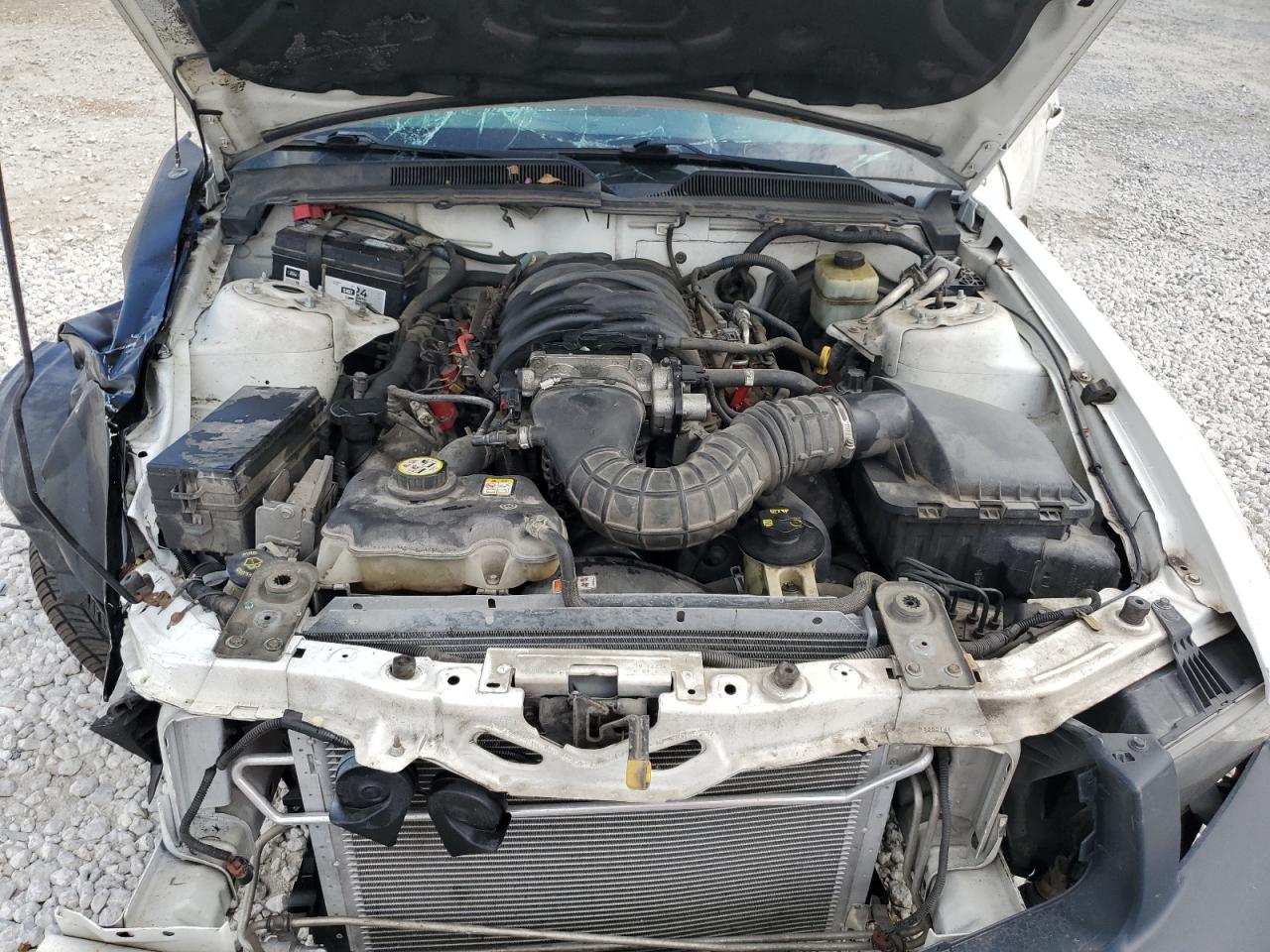 2006 Ford Mustang VIN 1ZVFT82H765112905 Copart auction photo, rollover / undercarriage damage thumbnail 11