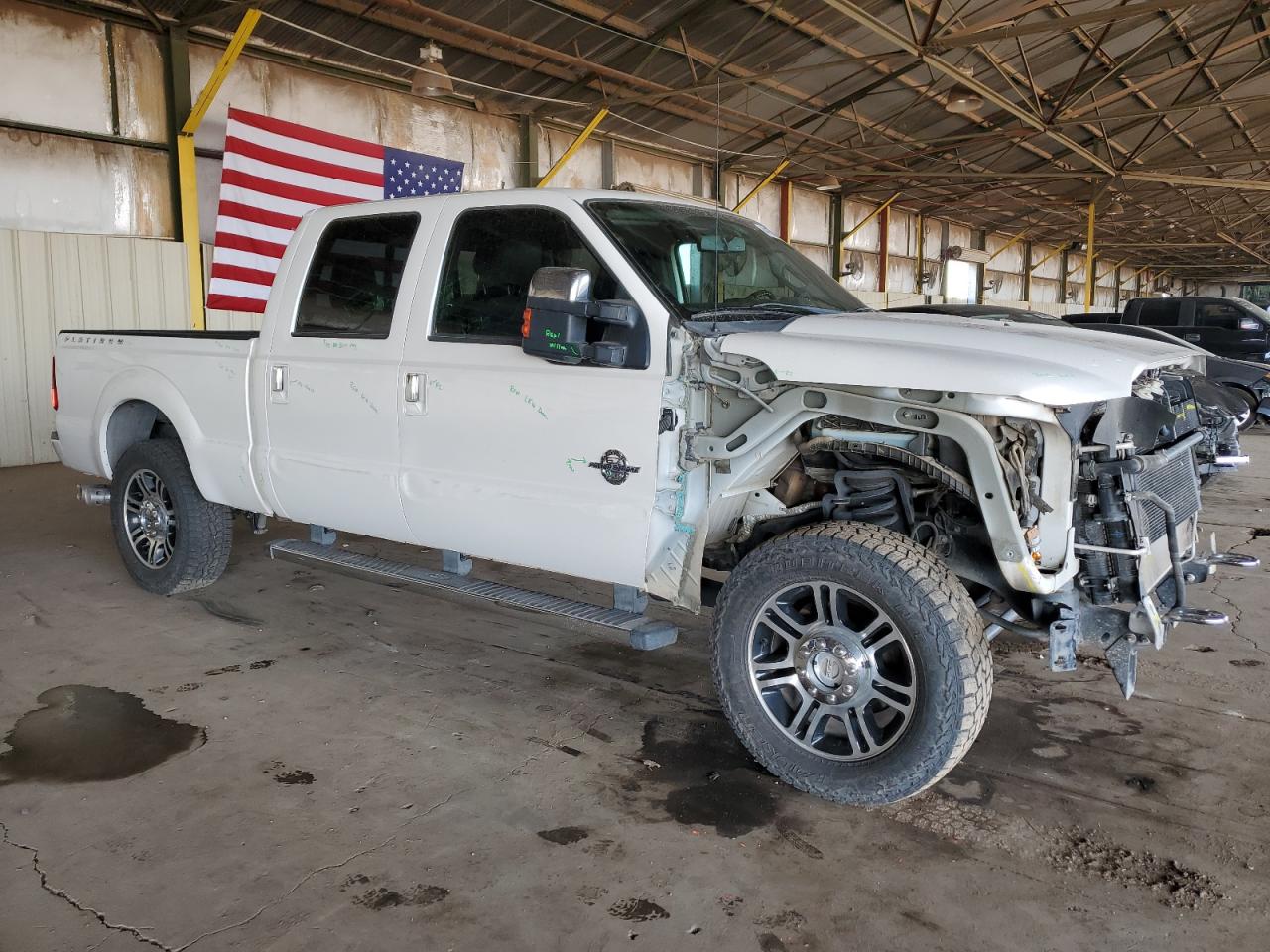 2015 Ford F250 VIN 1FT7W2BT4FEA51853 Copart auction photo, front end damage thumbnail 4