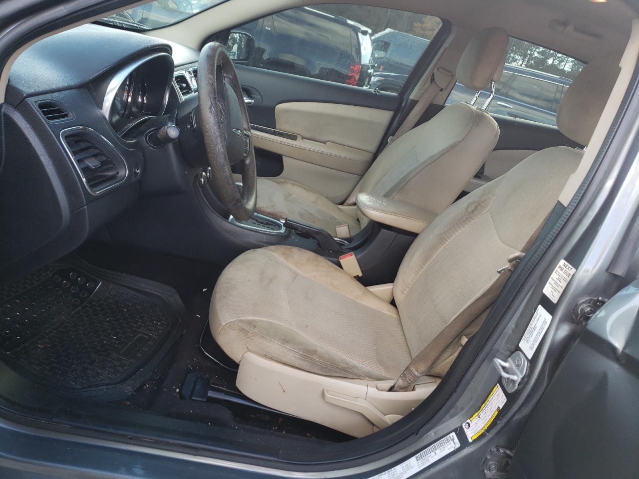 2012 Chrysler 200 VIN 1C3CCBAB8CN158145 Copart auction photo, all over damage thumbnail 7