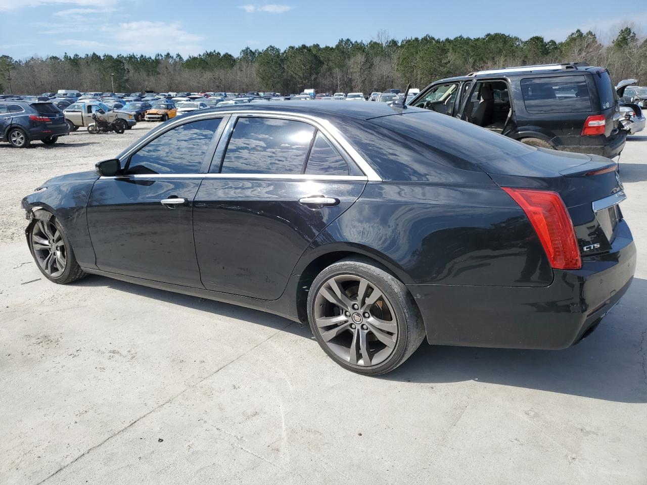 2014 Cadillac CTS VIN 1G6AU5S84E0169697 Copart auction photo, front end damage thumbnail 2