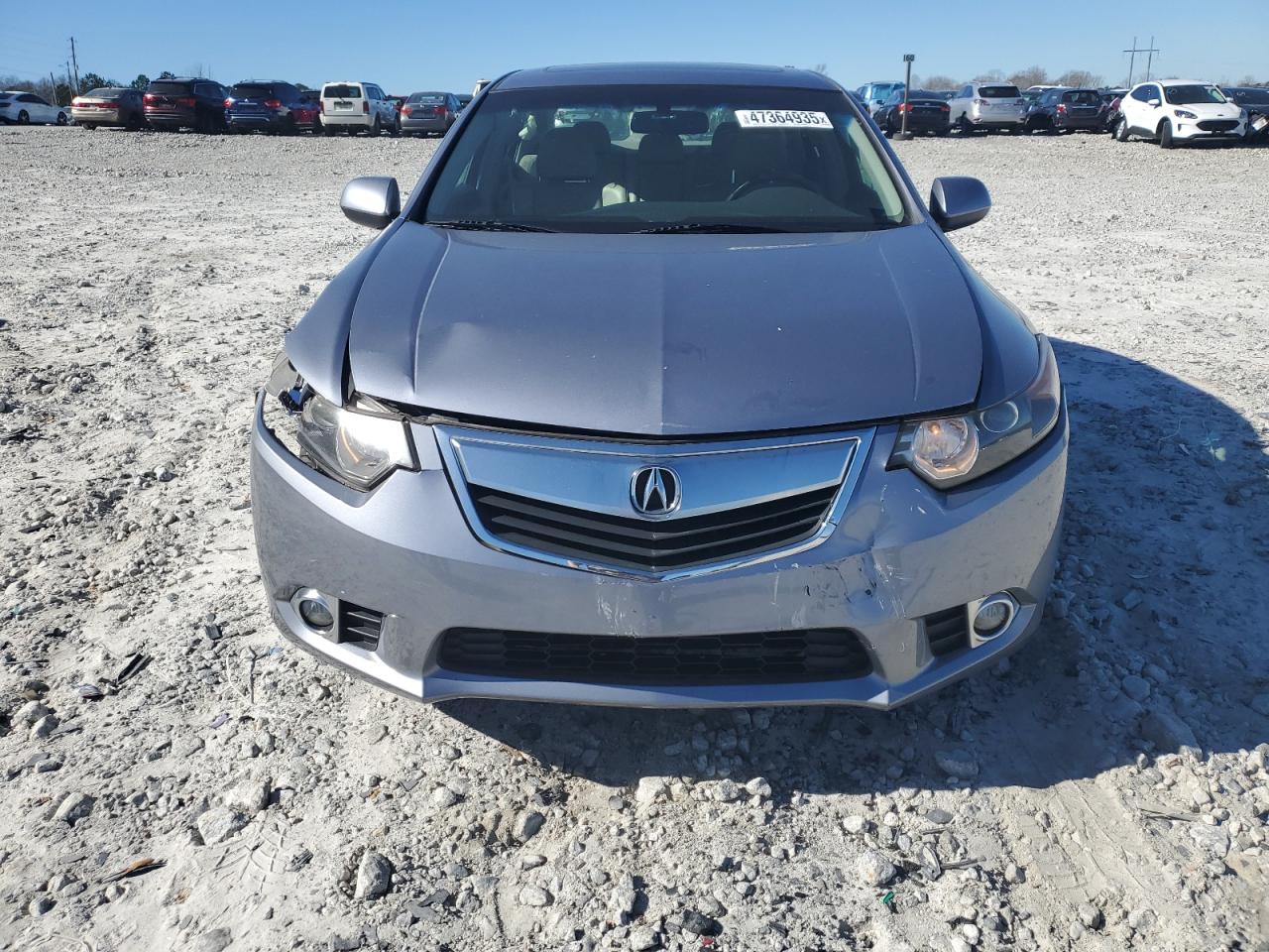 2011 Acura TSX VIN JH4CU2F62BC014412 Copart auction photo, front end / minor dent/scratches damage thumbnail 5