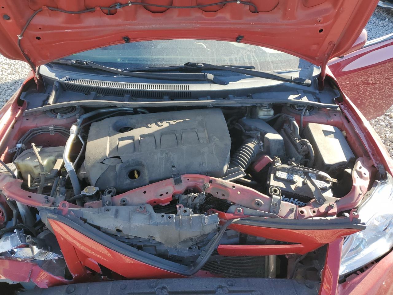 2012 Toyota Corolla VIN 2T1BU4EE7CC777147 Copart auction photo, front end damage thumbnail 12
