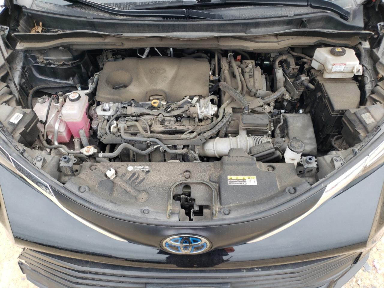 2022 Toyota Sienna VIN 5TDKRKEC8NS126737 Copart auction photo, front end / rear end damage thumbnail 12