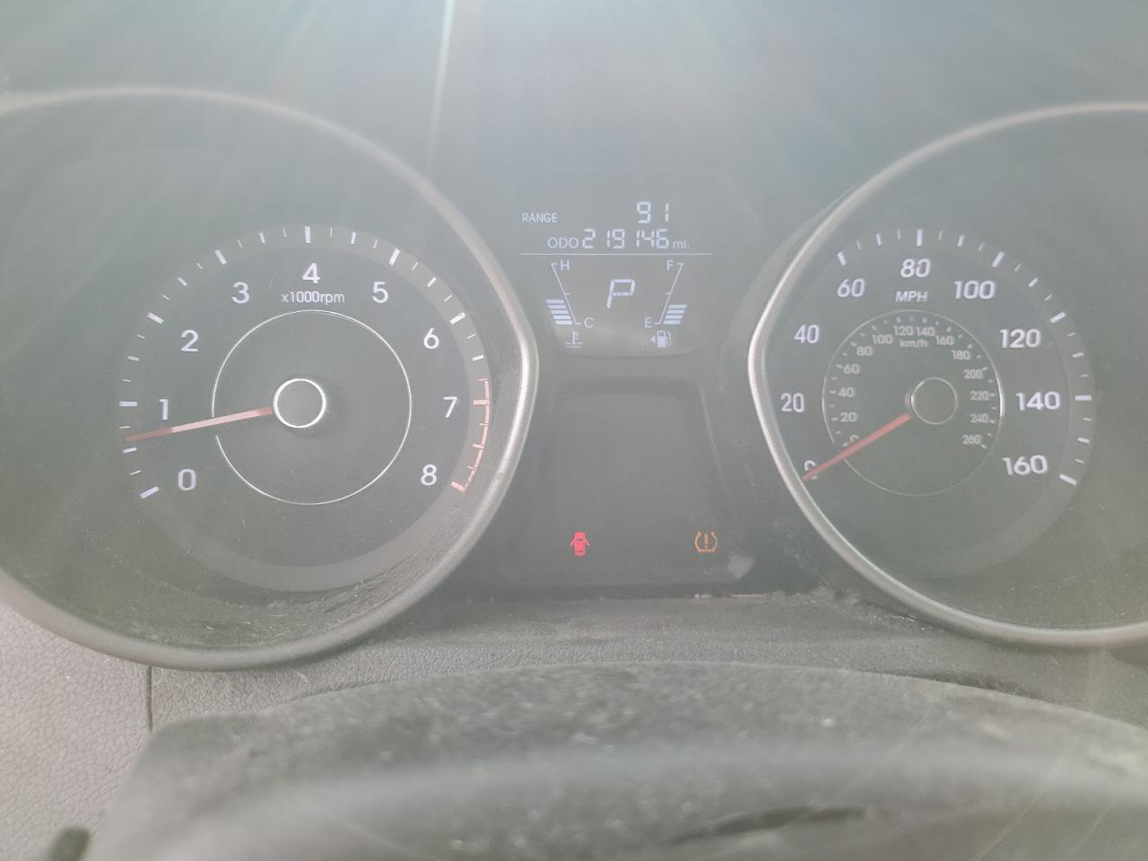 2013 Hyundai Elantra VIN 5NPDH4AE1DH409807 Copart auction photo, rear end damage thumbnail 9