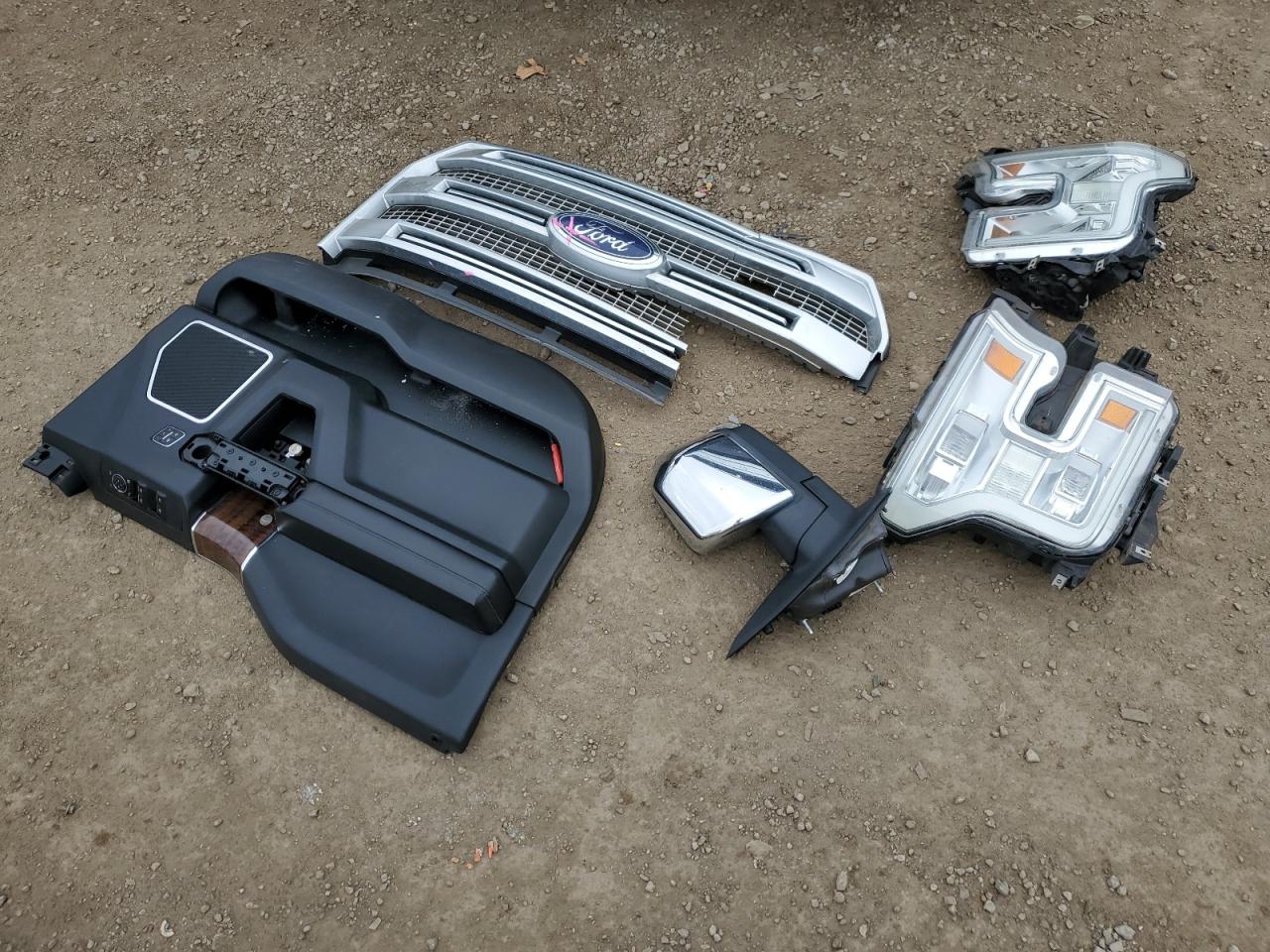 2015 Ford F-150 VIN 1FTEW1EG2FFA90743 Copart auction photo, front end / side damage thumbnail 12