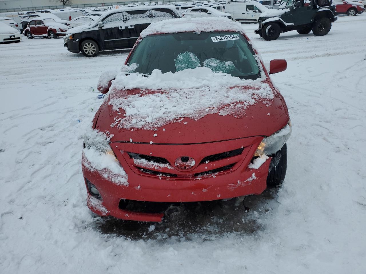 2012 Toyota Corolla VIN 2T1BU4EE2CC857682 Copart auction photo, all over damage thumbnail 5