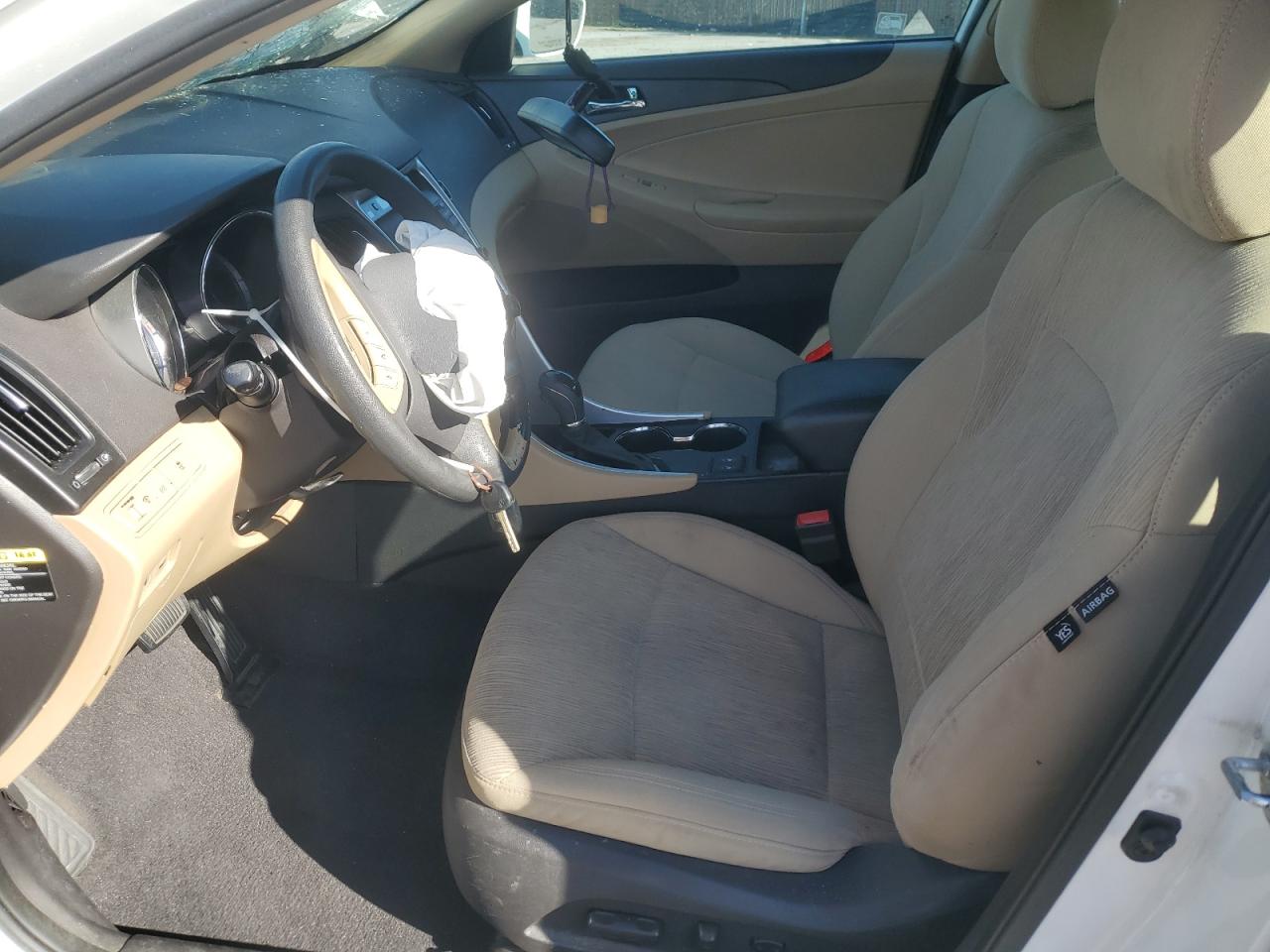 2013 Hyundai Sonata VIN 5NPEB4AC7DH712630 Copart auction photo, front end / side damage thumbnail 7